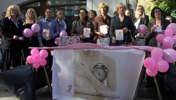 Mjesec borbe protiv raka dojke: „Nemoj da zakasniš“