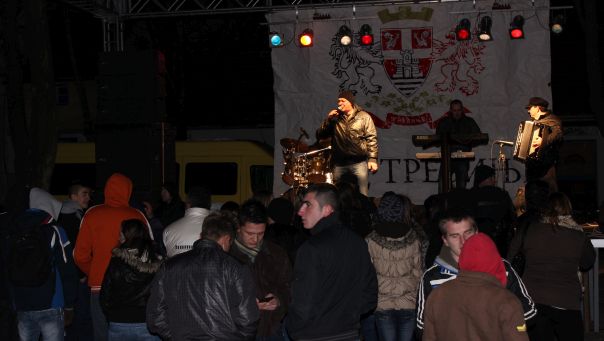 Doček na Trgu slobode za najhrabrije Trebinjce