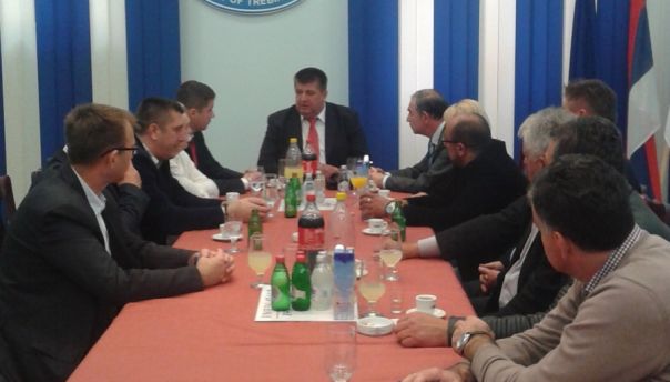 Gradonačelnik Trebinja ugostio delegacije iz Čačka, Lučana i Kosovske Mitrovice