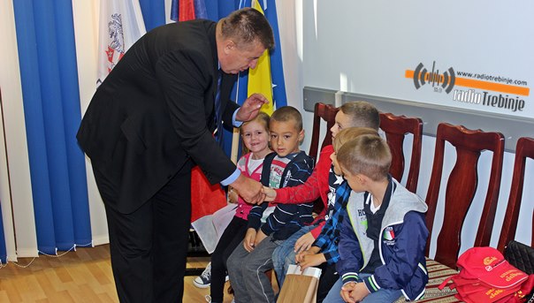 Вучуревић примио најмлађе: Увијек смо ту за потребе дјеце Требиња