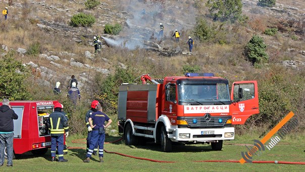 Ватрогасци БиХ и Црне Горе на заједничкој вјежби (ФОТО)