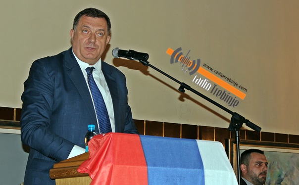 Додик у Требињу: Није споран Драшковић, али је изабрао погрешног партнера