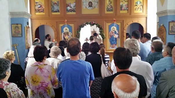 Освештана обновљена црква у селу Чваљина