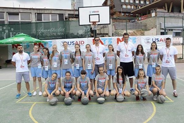 Требињске кошаркашице на кампу на Јахорини