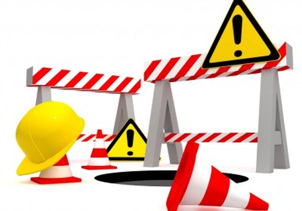 Радови на магистралном путу код продајног центра 