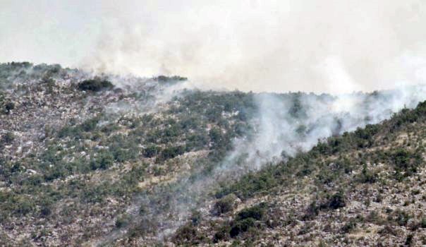 Још увијек активан пожар изнад изворишта Врело око