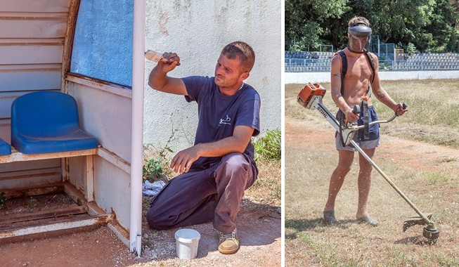 Почело уређивање градског стадиона