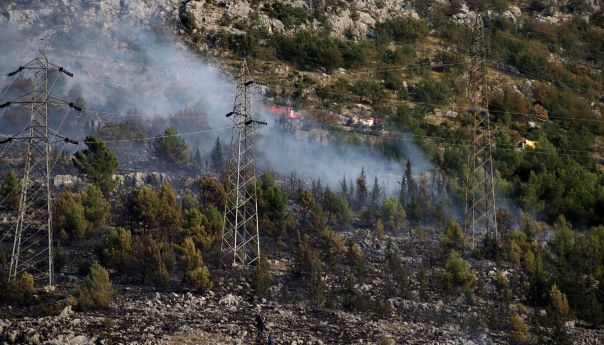 Угашен пожар у Гучини