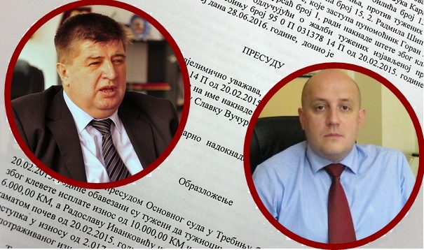 Вучуревић и Иванковић на суду доказали да су оклеветани