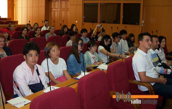 Јапански студенти у посјети Требињу