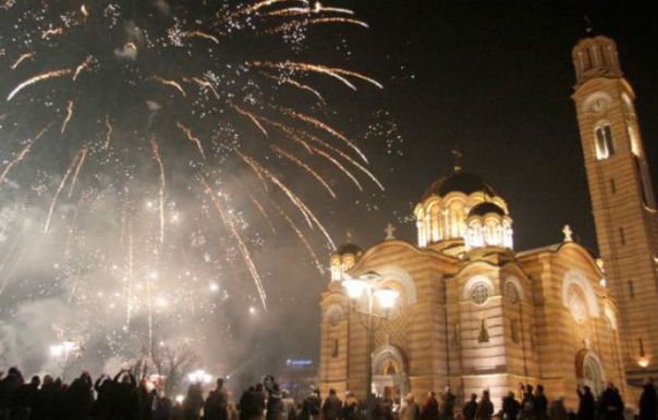 Pravoslavna nova godina dočekana širom Srpske