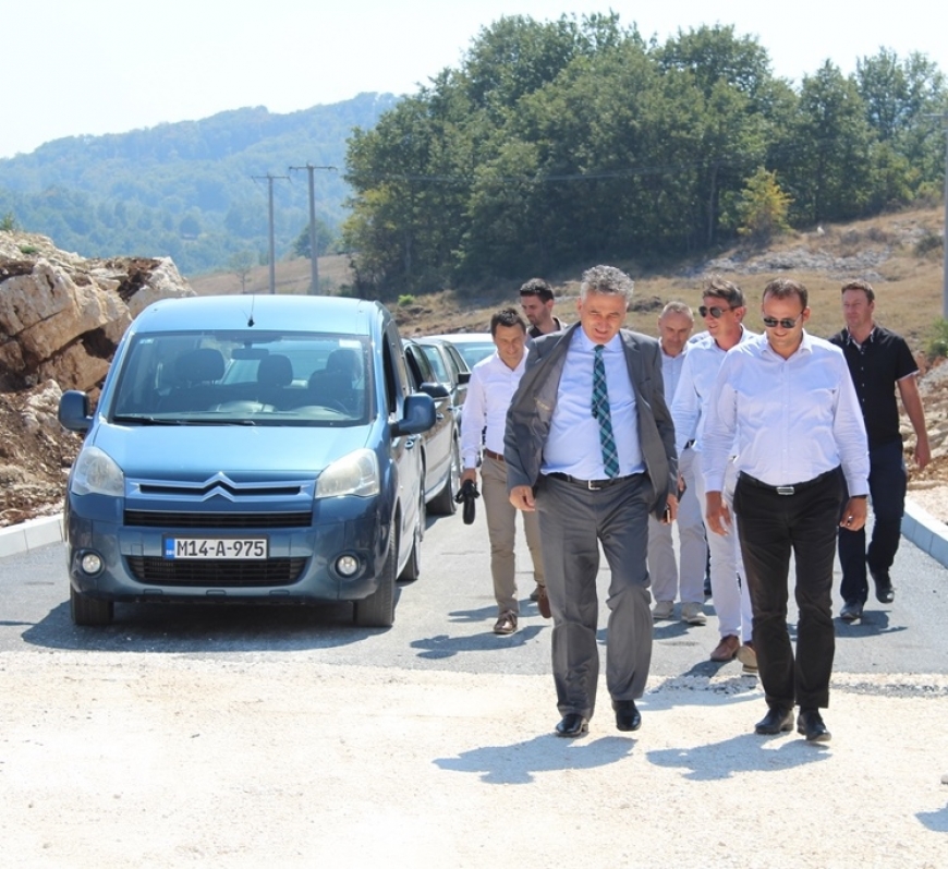 Завршени приступни путеви за потребе ХE Дабар