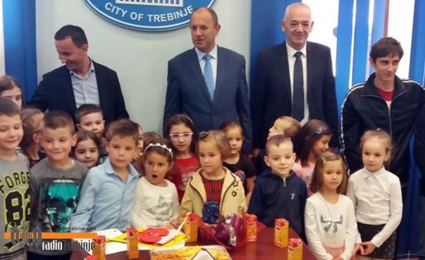 Поводом Недјеље дјетета: Пријем за малишане у Градској управи