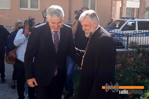 Драган Човић код владике Григорија: Мостар незамислив без Срба