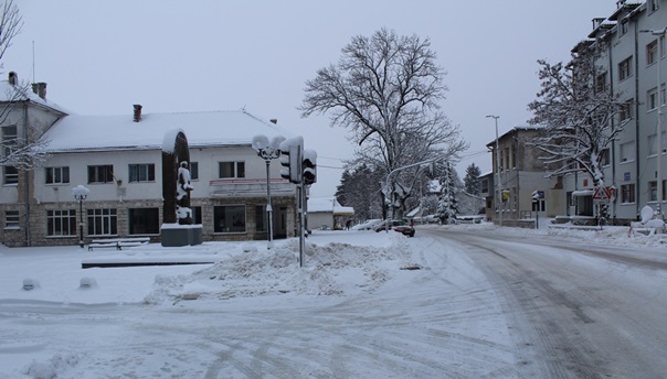 Невесиње у снијежном амбијенту