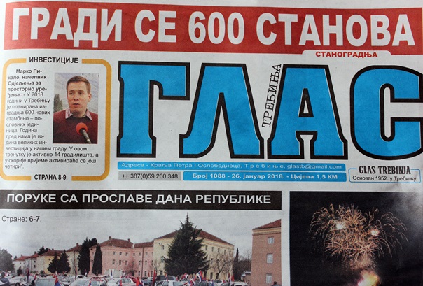 Нови број „Гласа Требиња“