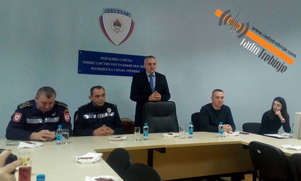 Пријем за новинаре у ПУ Требиње: Задовољни стањем безбједности и сарадњом са медијима