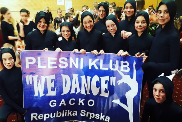 Плесни клуб „We dance“ Гацко: Три прва мјеста на такмичењу у Бечу