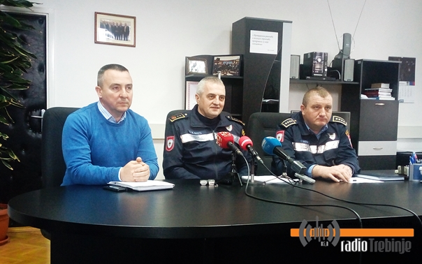 ПУ Требиње: Сви параметри безбједности у јануару задовољавајући