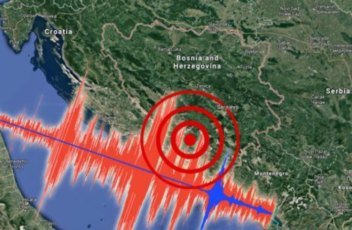 Земљотрес у Херцеговини јачине 3,6 степена по Рихтеру