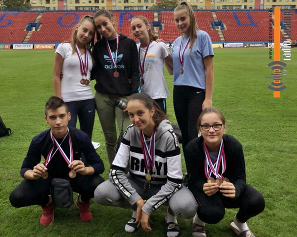 Најмлађи требињски атлетичари успјешни на првенству РС