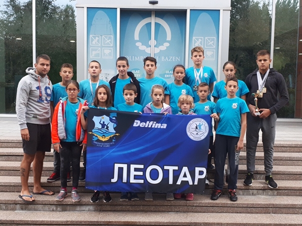 Пливачком ватерполо клубу “Леотар” осам медаља