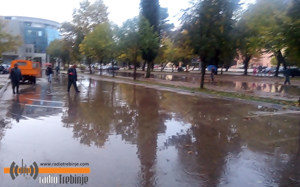 Обилне падавине у Требињу и Невесињу