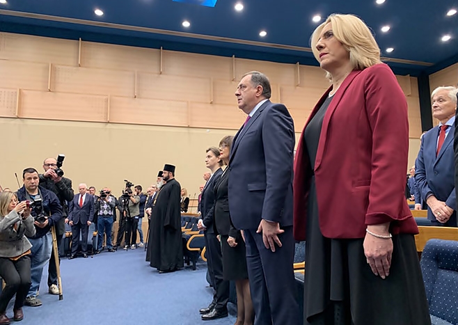 Цвијановић и Додик положили заклетву, Чубриловић предсједник НСРС