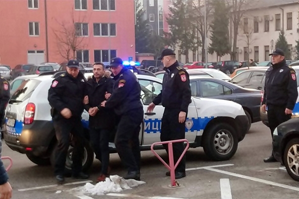 Драгичевић спроведен у Окружно тужилаштво Бањалука