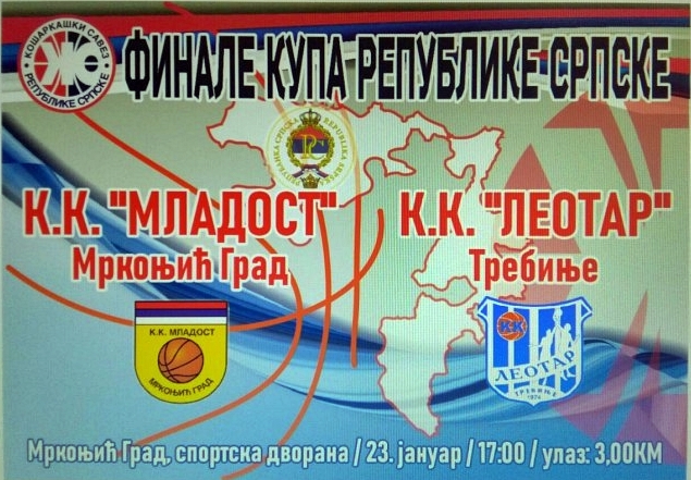 Спремни да приреде изненађење: ЛЕОТАР СУТРА ИГРА ФИНАЛЕ КУПА РС