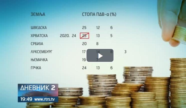 Хоће ли најављеним измјенама закона, коначно бити уведена диференцирана стопа ПДВ-а?