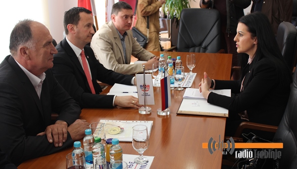 Министар породице, омладине и спорта Соња Давидовић у посјети Требињу