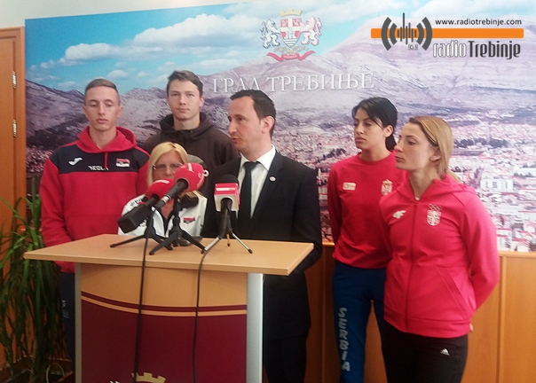Пријем за атлетичаре Србије
