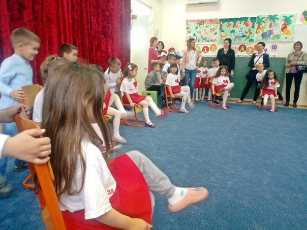 Завршна приредба предшколаца у ЈУ „Наша радост“