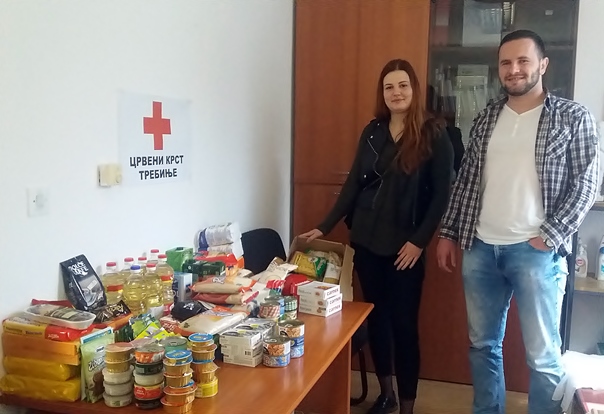 Студенти ФПМ Требиње прикупили помоћ за социјално угрожене