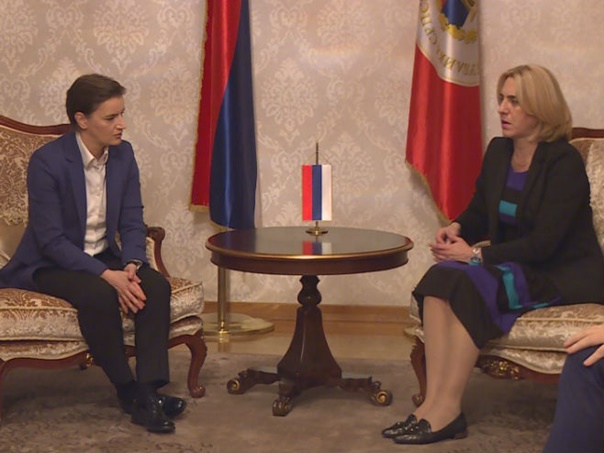 Данас састанак Цвијановићеве и Брнабићеве
