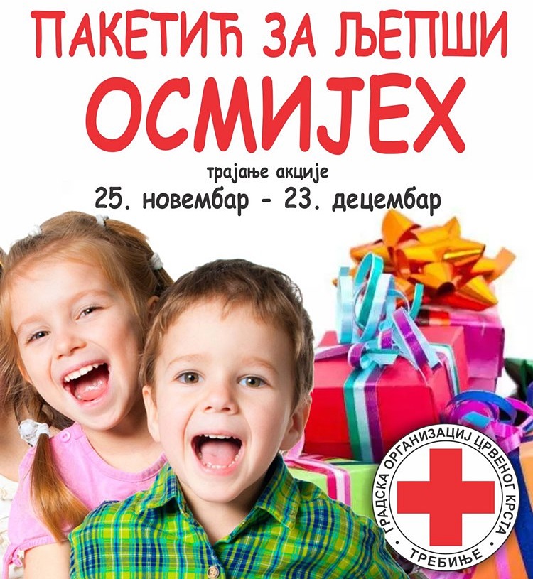 Слаткише у Црвени крст, играчке код Дубравке Вујиновић