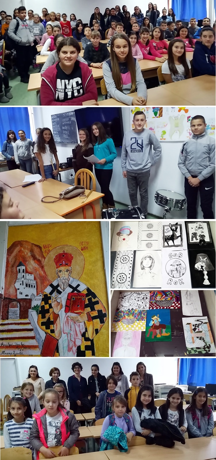 ШКОЛСКИ ЧАС у ОШ „Свети Василије Острошки“ (АУДИО)