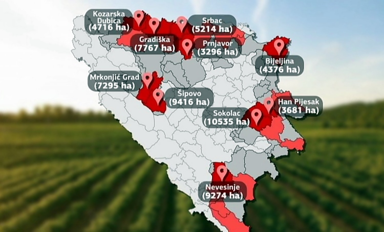 Гдје се налази земља коју Уставни суд жели да препише на БиХ?