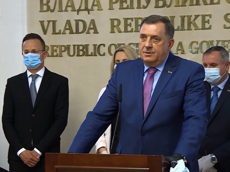 Додик: Мађарска примјер како се дјелује у вријеме пандемије