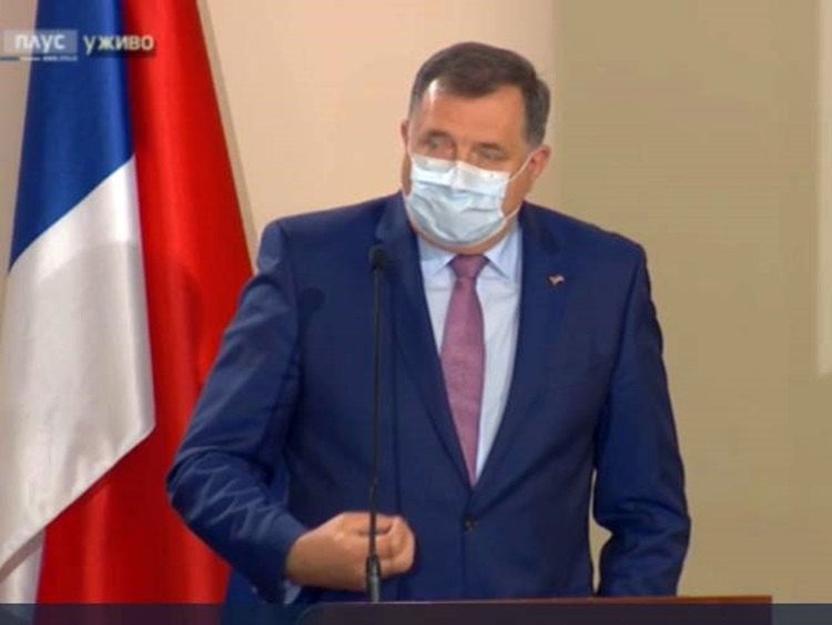 Додик: Није било грешке у ванредном стању