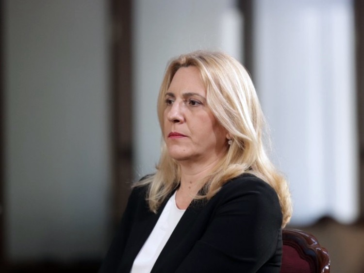 Предсједница Српске на прослави крсне славе ВРС у Требињу