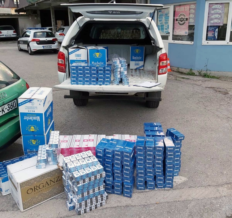 У Херцеговини одузете цигарете и дуван вриједности веће од 43.000 КМ