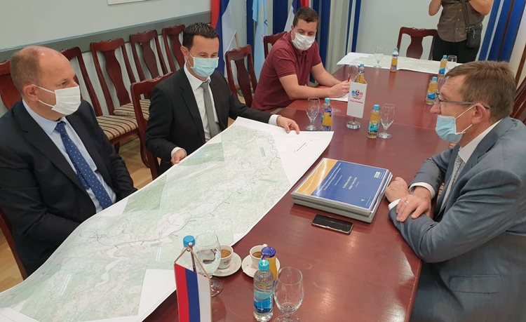 Министар Митровић у посјети Требињу: До краја године дефинисати трасу Јадранско-јонске магистралe