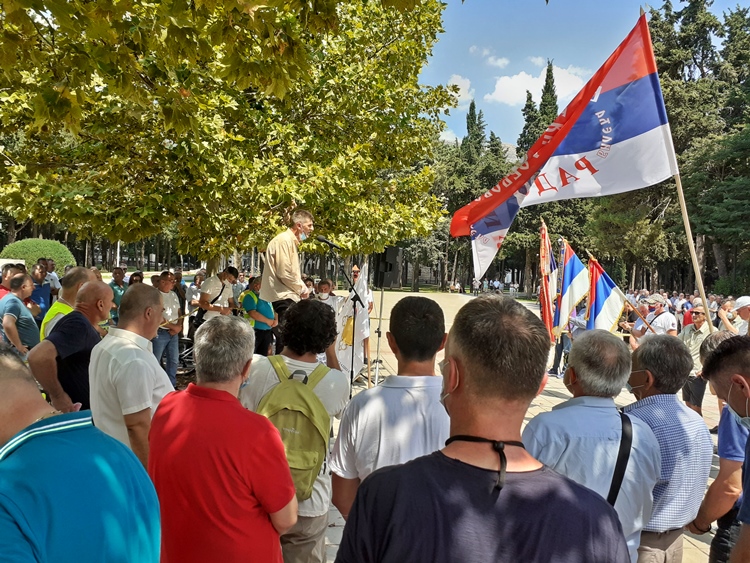    Одржан протест упозорења бораца источне Херцеговине