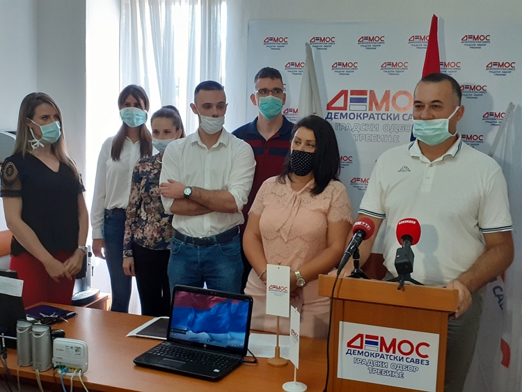 ДЕМОС Требиње представио листу кандидата за предстојеће локалне изборе
