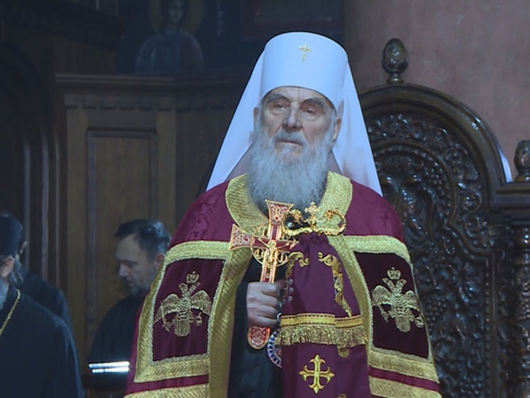 Patrijarh Irinej pozitivan na virus korona