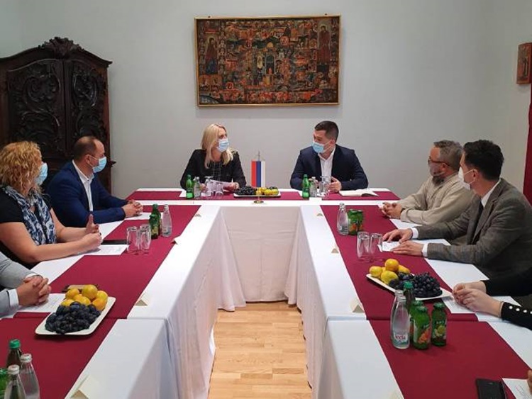 Цвијановић у Мостару: Посебна подршка јединственом наступу на изборима