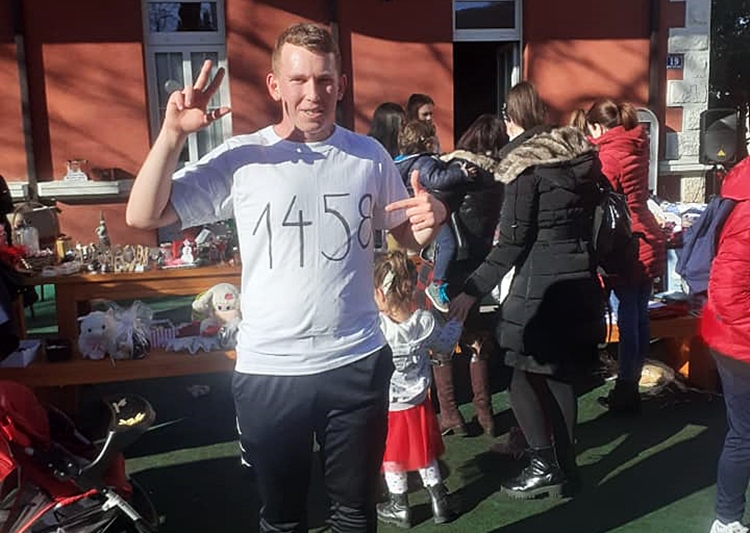 Билећанин трчао за Марка Вучковића, сакупљено 1.000 КМ