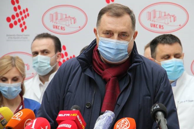 Додик: Ово је мојих најтежих 25 дана; Велика захвалност здравственим радницима